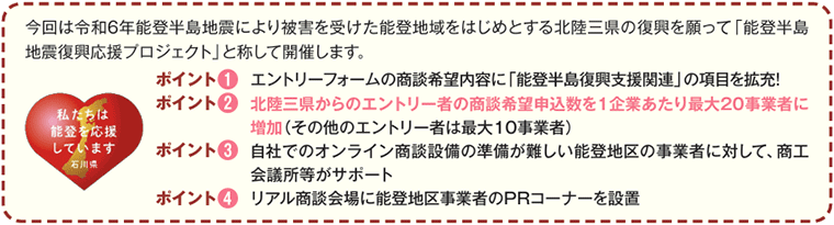 「能登半島地震復興応援プロジェクト」私たちは能登を応援しています。石川県